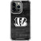 NFL Cincinnati Bengals Black & White iPhone 15 Pro Clear Case